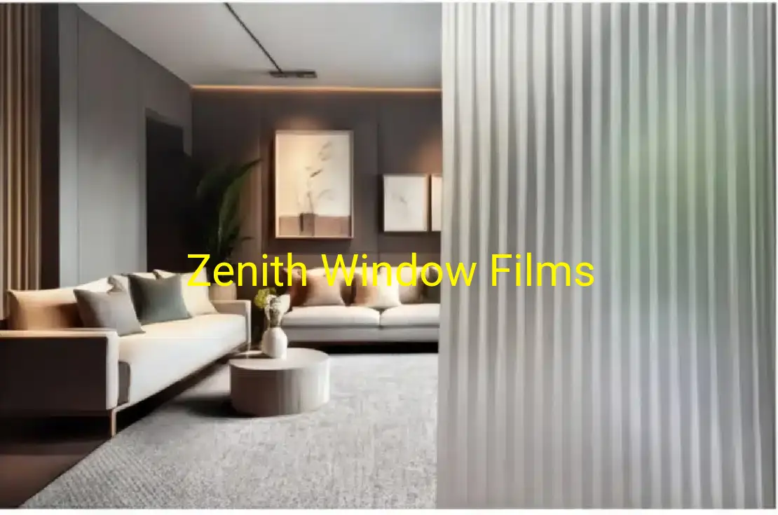 • Reeded film installed on condo bathroom door for privacy without blocking daylight.