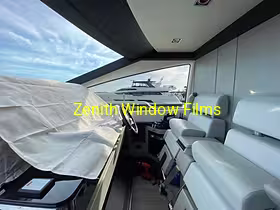 Marine Solar Film Installation Zenith Window Films