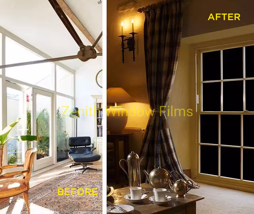 Blackout opaque window film singapore