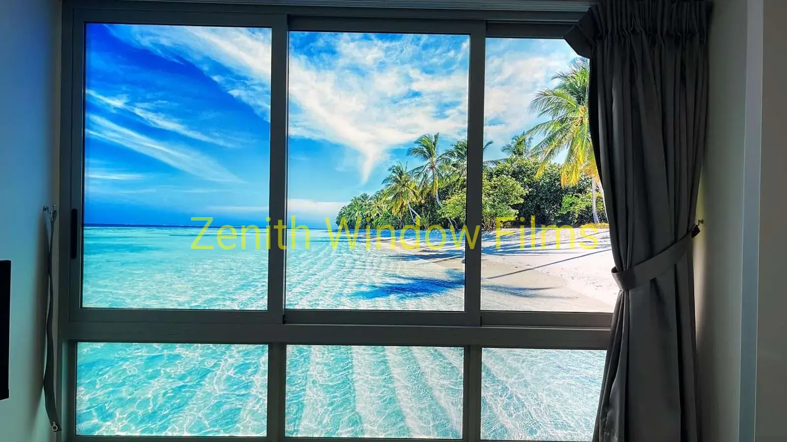 Sticker Decal Printing for Glass Zenith Window Films rotated