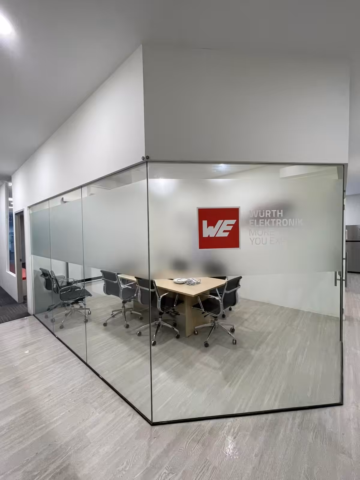 modern glass door sticker design By Zenith Window Films
